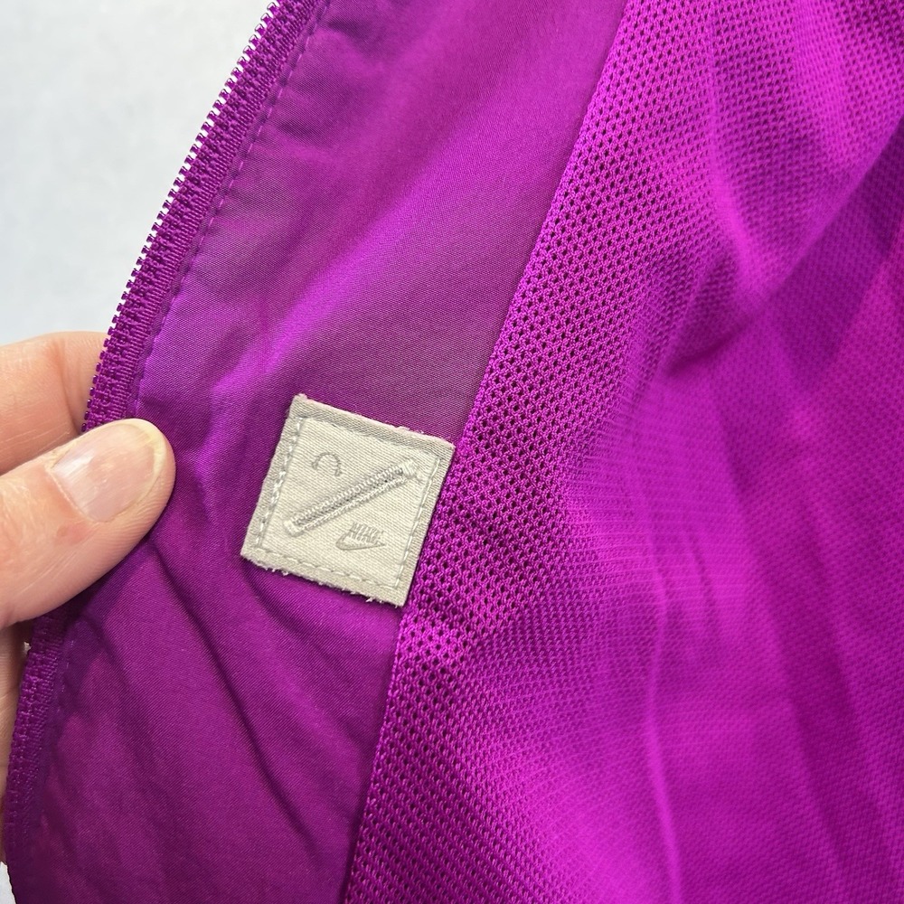 Nike The Athletic Dept Windbreaker Track Jacket Women's Size XL Magenta Pink - Picture 5 of 9